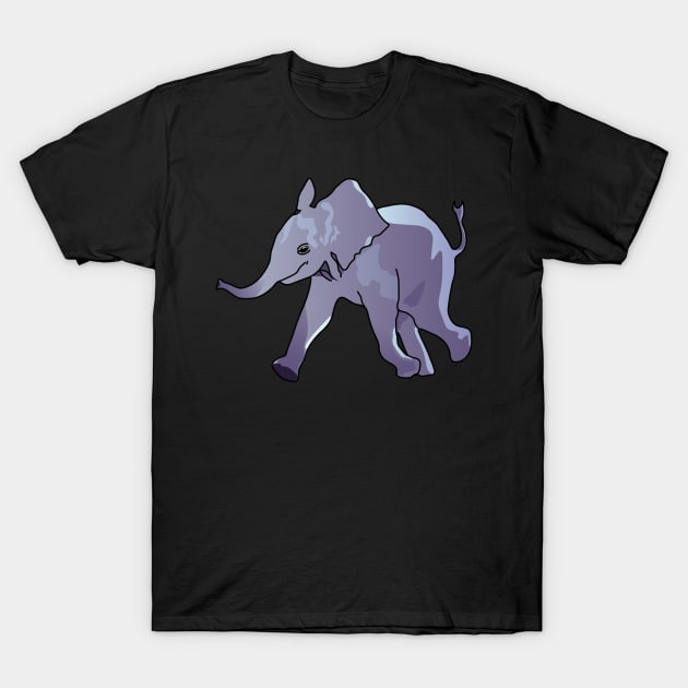 Baby Elephant T-Shirt by ThinkingSimple